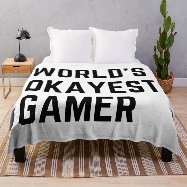 Item preview, World's Okayest Gamer – Funny Gaming T-Shirt for Casual & Pro Players designed and sold by relso.