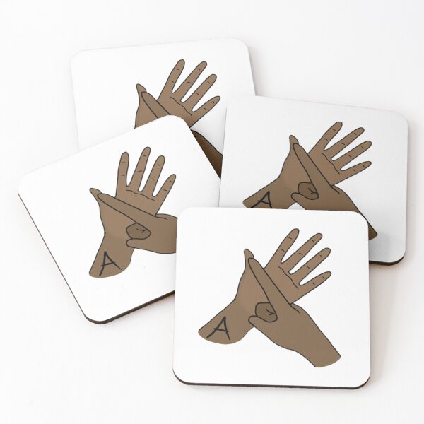 Item preview, BSL letter sign A designed and sold by Artistkhg.