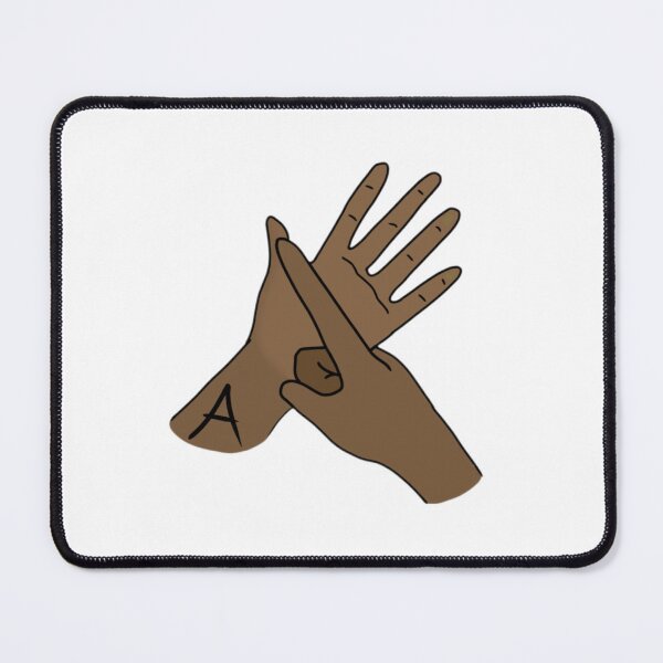 Item preview, BSL letter sign A designed and sold by Artistkhg.