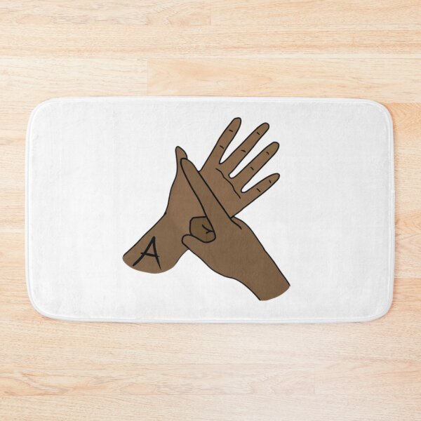 Item preview, BSL letter sign A designed and sold by Artistkhg.