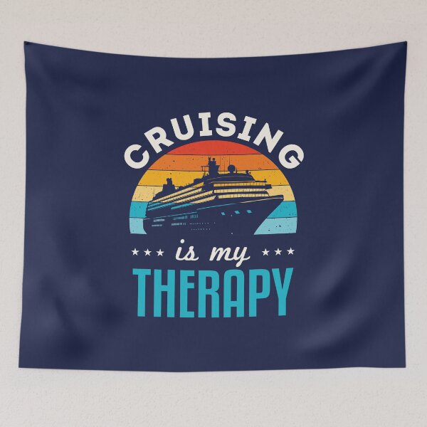 Item preview, Cruising Is My Therapy Cool Cruise Ship Vacation designed and sold by jaygo.