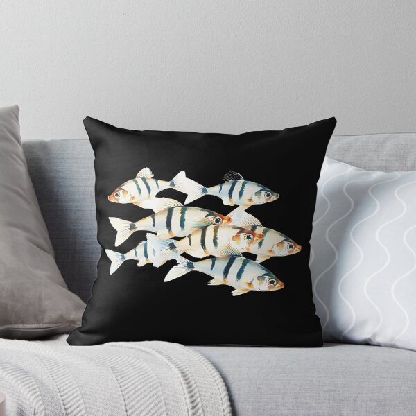 Item preview, Illustration Of A Group Of Zebrafish (Danio rerio) - Swimming in water. Th - Fish Lover  designed and sold by Smix Pixels.