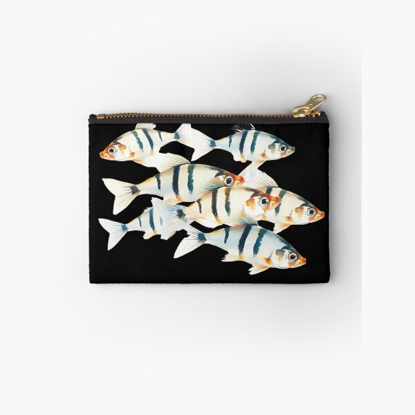 Item preview, Illustration Of A Group Of Zebrafish (Danio rerio) - Swimming in water. Th - Fish Lover  designed and sold by Smix Pixels.