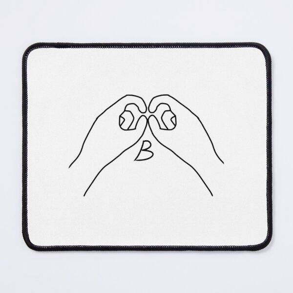 Item preview, BSL letter sign B designed and sold by Artistkhg.