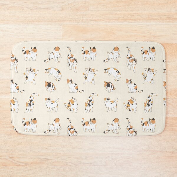 Item preview, Cute Calico Cat Set - 10 Funny Postures Collection designed and sold by patternjp.