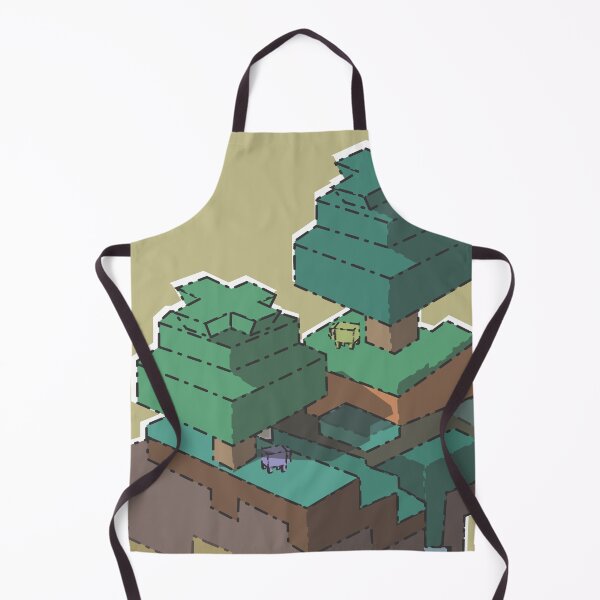 Item preview, Minecraft Mini Island Green Map designed and sold by induwara27.