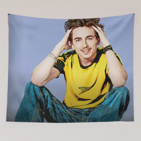 Item preview, Timothée Chalamet Cinematic Portrait designed and sold by PopCultureArtShop.