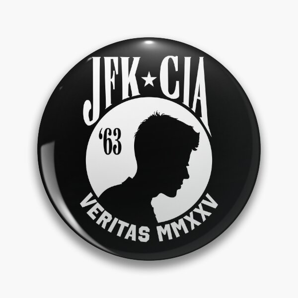 Item preview, JFK CIA Silhouette: Veritas 2025 - JFK Files Declassification Tribute designed and sold by pelagio.