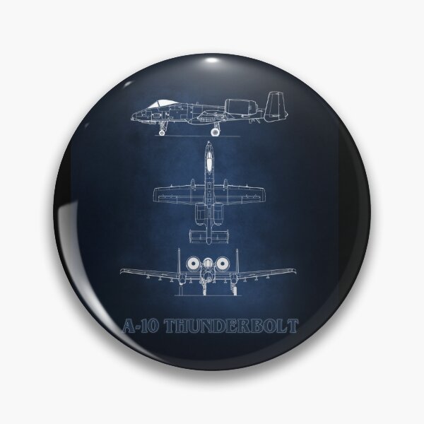 Item preview, A-10 Thunderbolt Blueprint  designed and sold by onyxember.