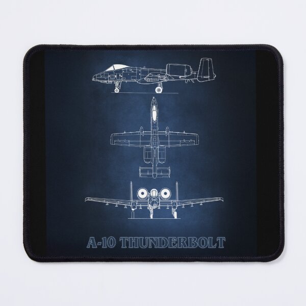 Item preview, A-10 Thunderbolt Blueprint designed and sold by onyxember.