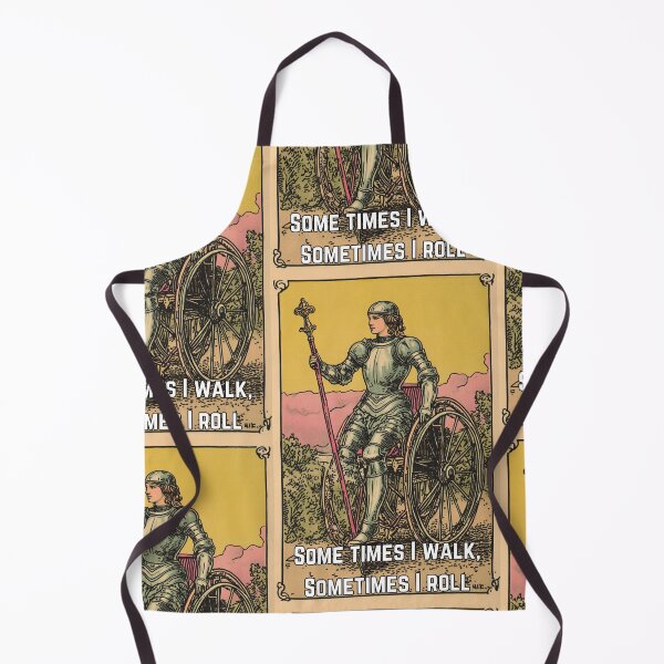 Item preview, Sometimes i walk, sometimes I roll, ambulatory wheelchair tarot designed and sold by MendaciousMina.