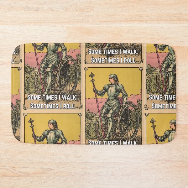 Item preview, Sometimes i walk, sometimes I roll, ambulatory wheelchair tarot designed and sold by MendaciousMina.