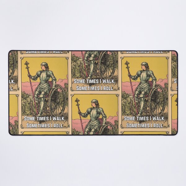 Item preview, Sometimes i walk, sometimes I roll, ambulatory wheelchair tarot designed and sold by MendaciousMina.