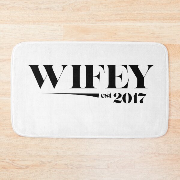Item preview, Wifey Established 2017 - Wedding Anniversary Gift designed and sold by Lovers and Ravers.