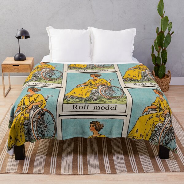 Item preview, Roll model wheelchair tarot designed and sold by MendaciousMina.