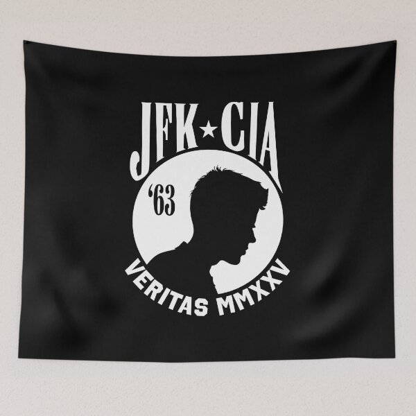Item preview, JFK CIA Silhouette: Veritas 2025 - JFK Files Declassification Tribute designed and sold by pelagio.