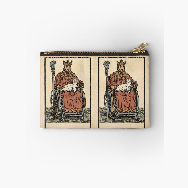 Item preview, Rolling with my cat homie wheelchair tarot designed and sold by MendaciousMina.