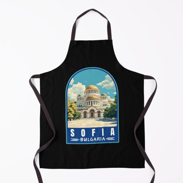 Item preview, Sofia in Bulgaria Retro Travel Art Emblem designed and sold by MaateoDesign.