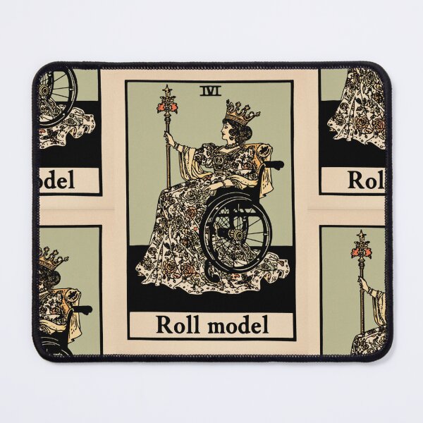 Item preview, Roll model wheelchair tarot designed and sold by MendaciousMina.
