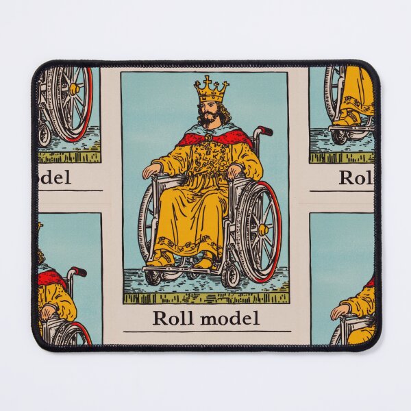 Item preview, Roll model wheelchair tarot designed and sold by MendaciousMina.