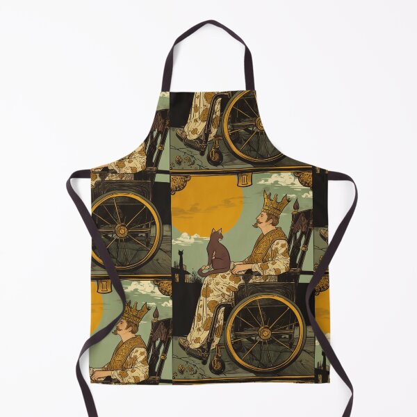 Item preview, Rolling with my cat homie wheelchair tarot designed and sold by MendaciousMina.