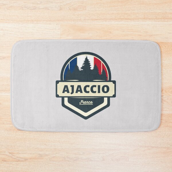 Item preview, Ajaccio France Retro Vintage Badge designed and sold by World Designs.