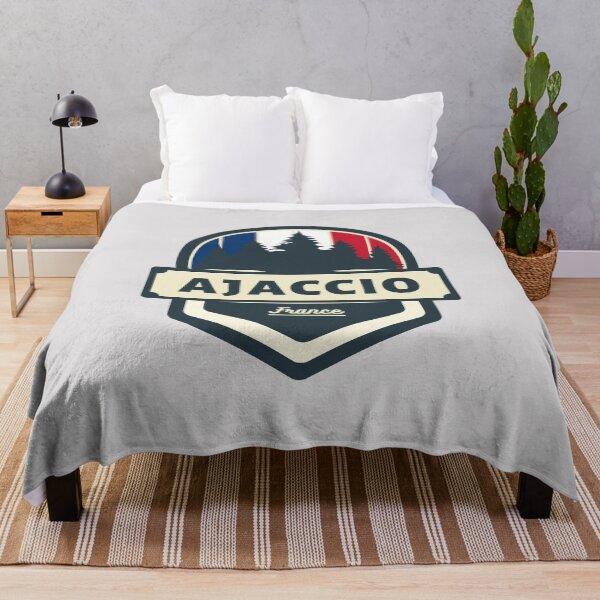 Item preview, Ajaccio France Retro Vintage Badge designed and sold by World Designs.