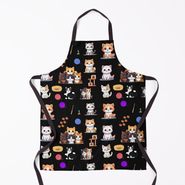 Item preview, Many and Different Cats and their Toys designed and sold by HanaiPrint.