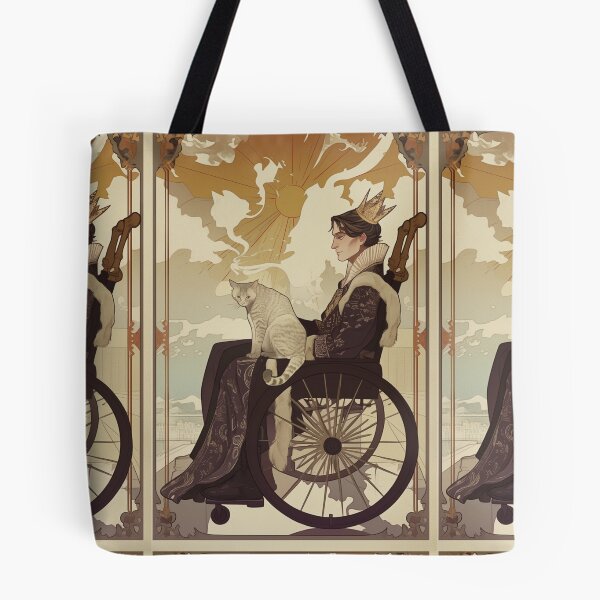 Item preview, Rolling with my cat homie wheelchair tarot designed and sold by MendaciousMina.