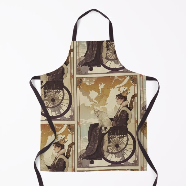 Item preview, Rolling with my cat homie wheelchair tarot designed and sold by MendaciousMina.