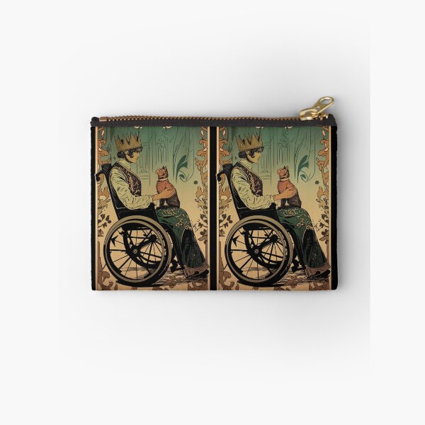 Item preview, Rolling with my cat homie wheelchair tarot designed and sold by MendaciousMina.