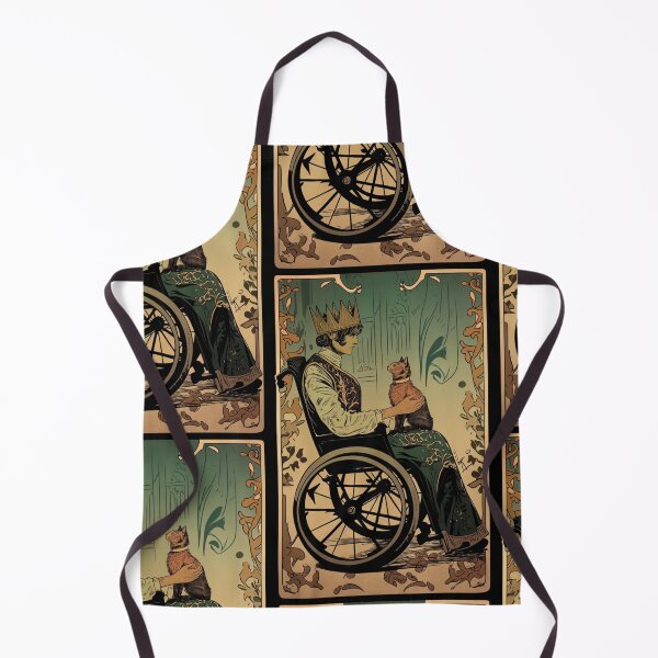 Item preview, Rolling with my cat homie wheelchair tarot designed and sold by MendaciousMina.