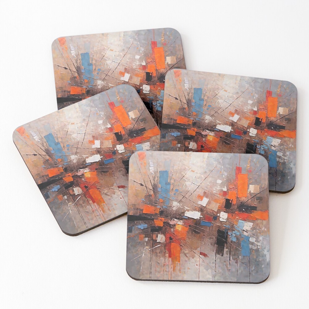 Item preview, Coasters (Set of 4) designed and sold by Magicwaves.