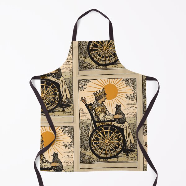 Item preview, Rolling with my cat homie wheelchair tarot designed and sold by MendaciousMina.