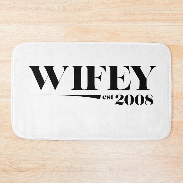 Item preview, Wifey Established 2008 - Wedding Anniversary Gift designed and sold by Lovers and Ravers.