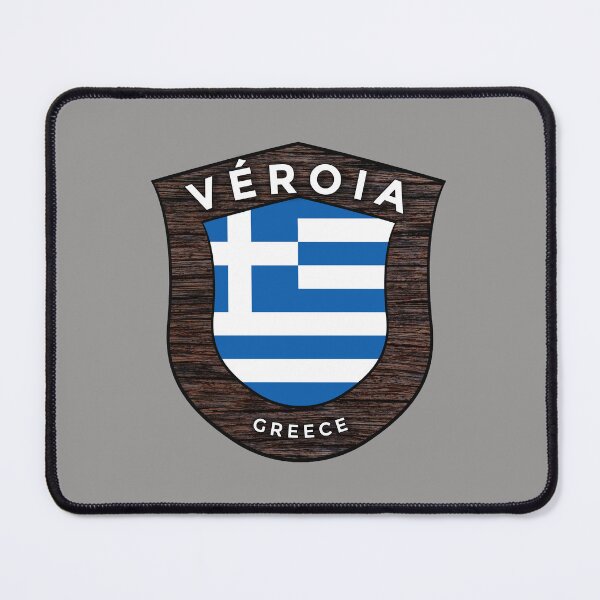 Item preview, Véroia Greece Emblem Flag designed and sold by World Designs.