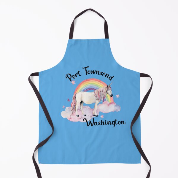 Item preview, Port Townsend Washington - Unicorn and Rainbow designed and sold by WigOutlet.