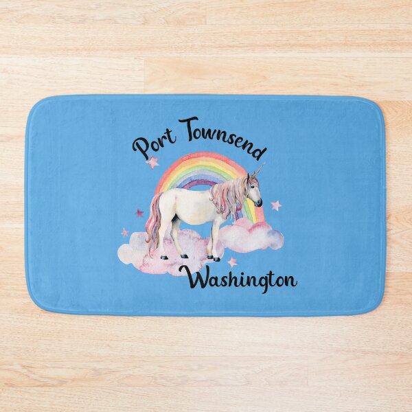 Item preview, Port Townsend Washington - Unicorn and Rainbow designed and sold by WigOutlet.