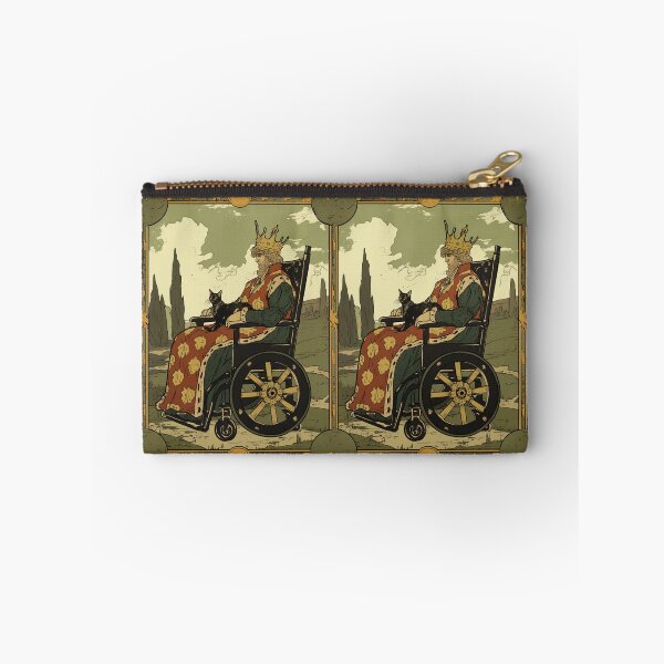 Item preview, Rolling with my cat homie wheelchair tarot designed and sold by MendaciousMina.