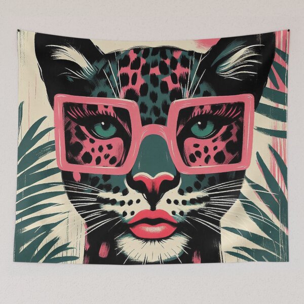 Item preview, Leopard Glamour Portrait designed and sold by zzz888.