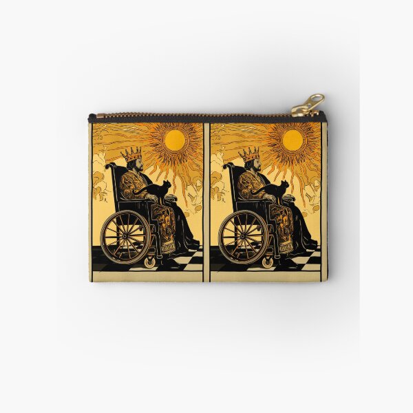 Item preview, Rolling with my cat homie wheelchair tarot designed and sold by MendaciousMina.