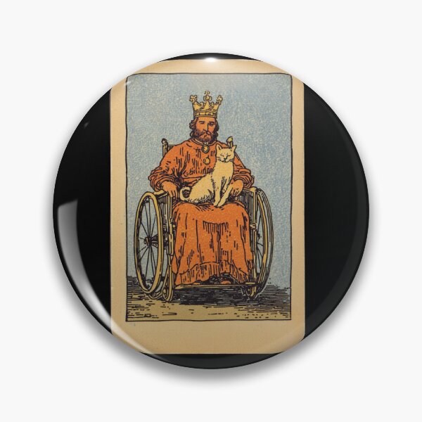 Item preview, Rolling with my cat homie wheelchair tarot designed and sold by MendaciousMina.