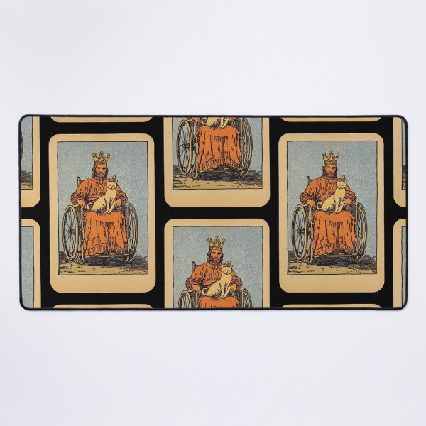 Item preview, Rolling with my cat homie wheelchair tarot designed and sold by MendaciousMina.