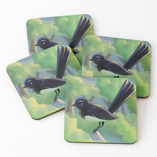 Item preview, Cute Willy Wagtail designed and sold by keshkolours.