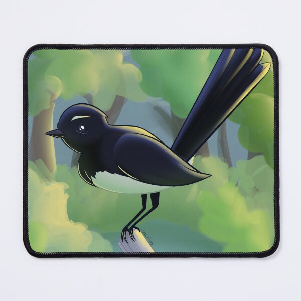 Item preview, Cute Willy Wagtail designed and sold by keshkolours.