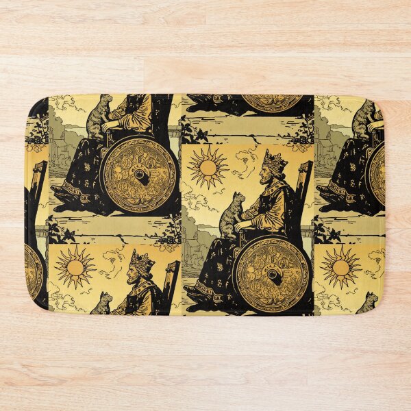 Item preview, Rolling with my cat homie wheelchair tarot designed and sold by MendaciousMina.