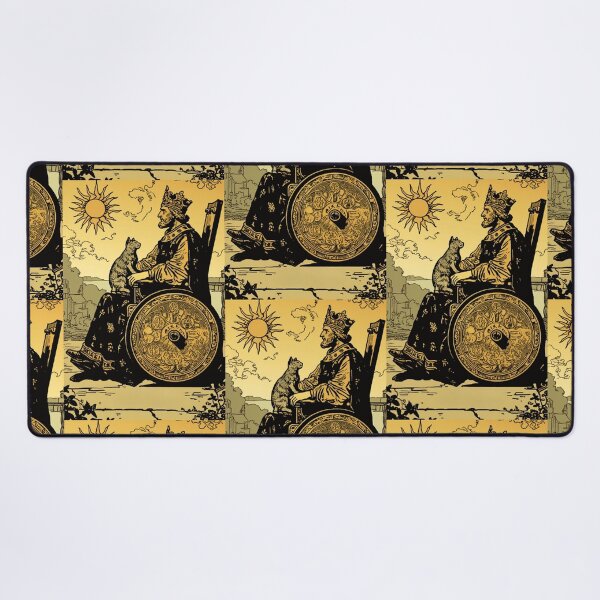 Item preview, Rolling with my cat homie wheelchair tarot designed and sold by MendaciousMina.