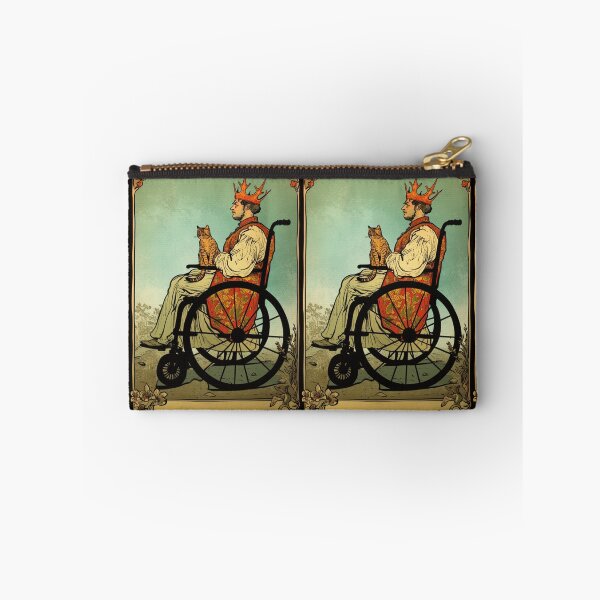 Item preview, Rolling with my cat homie wheelchair tarot designed and sold by MendaciousMina.