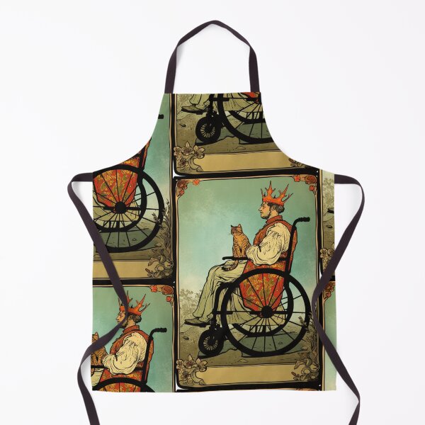 Item preview, Rolling with my cat homie wheelchair tarot designed and sold by MendaciousMina.