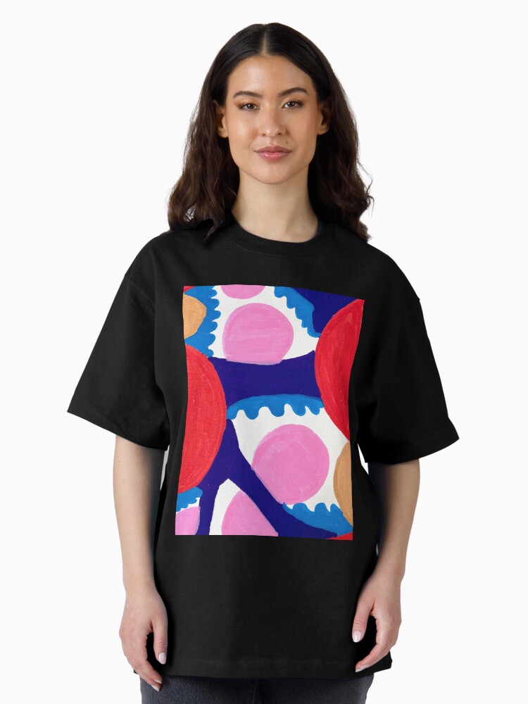 Thumbnail 1 of 7, Oversized T-Shirt, Globules designed and sold by OneDayArt.